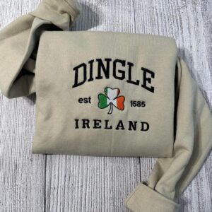 Dingle Ireland Embroidered Sweatshir Gift…