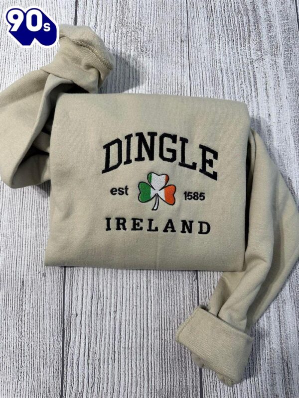 Dingle Ireland Embroidered Sweatshir Gift Christmas