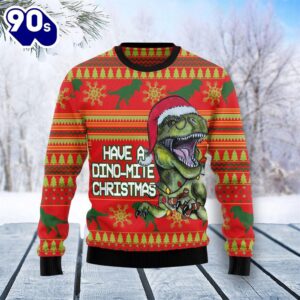 Christmas 2024 Dinosaur Funny Ugly…