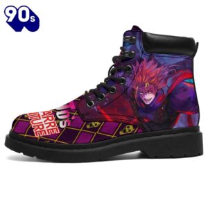 Dio Brando Leather Boots Custom…