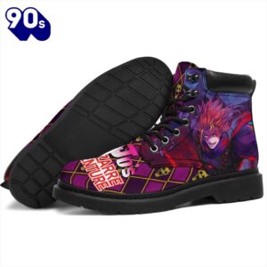 Dio Brando Leather Boots Custom JoJo's Bizarre Adventure Shoes Fan