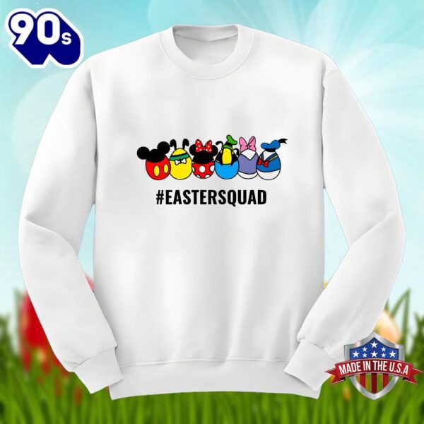 Disney Easter Day Squad Shirt Men Women