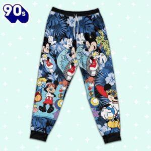 Disney Mickey Mouse Summer Vacation - Family Disneyland Matching Pajamas Set