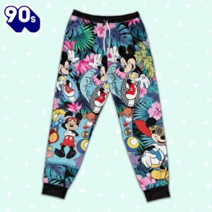 Disney Mickey Mouse Tropical Summer Vacation - Family Disneyland Matching Pajamas Set