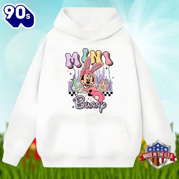 Disney Minnie Mouse Mini Bunny Easter Day Shirt Idea