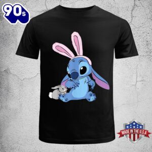 Disney Stitch With Easter Bunny…