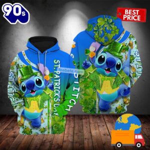 Disney Stitch With St Patrick…