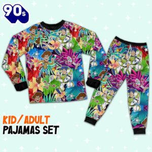 Disney Toy Story Woody Buzz Lightyear Forky Summer Tropical Awesome Pajamas Set - Movie Cartoon Holiday Pajamas