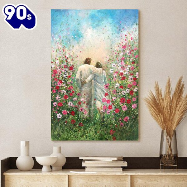 Divine Companion Canvas Wall Art Christan Wall Decor