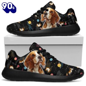 Dog Beagle Sneakers Sporty Shoes…