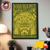 Dogs In A Pile Madison Wisconsin 2025 Poster At High Noon Saloon On April 13 2025 Spring Tour Art Collection Canvas