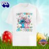 Dont Worry Be Happy With Stitch And Angel Easter Graphic Shirt