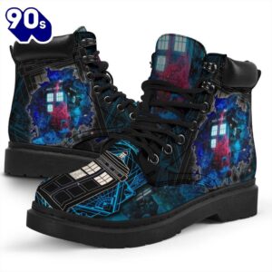 Dr Who Tardis Leather Boots…