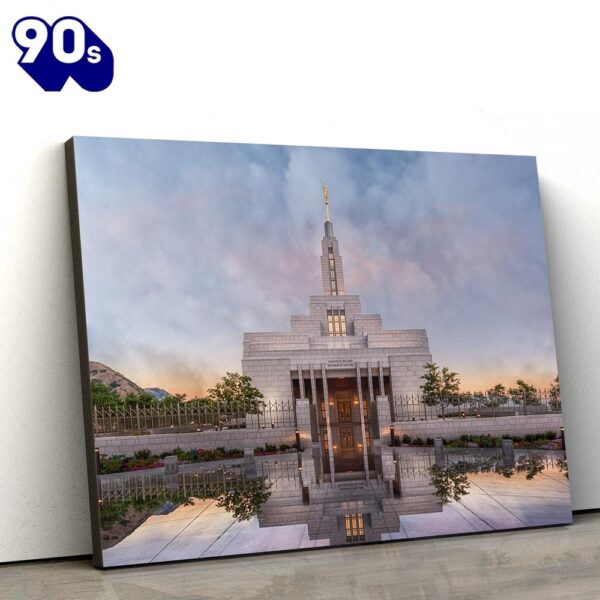 Draper Temple Chrome Series Canvas Wall Art Jesus Christ Picture Canvas Christian Wall Art