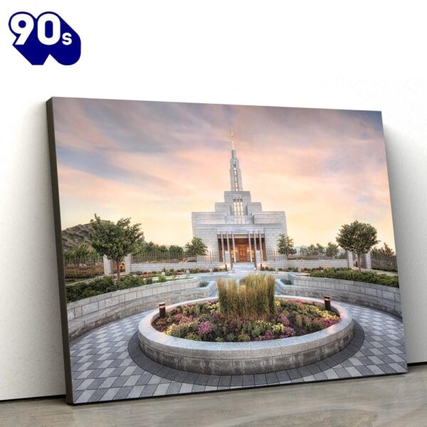 Draper Temple Covenant Path Series Canvas Wall Art Jesus Christ Picture Canvas Christian Wall Art