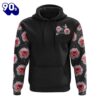 Drop Water Rose Cross Faith 3D Hoodie