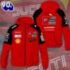 Ducati Lenovo Team 3D Windbreaker Jacket For Man And Women