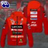 Ducati Lenovo Team x Francesco Bagnaia 3D Windbreaker Jacket For Man And Women