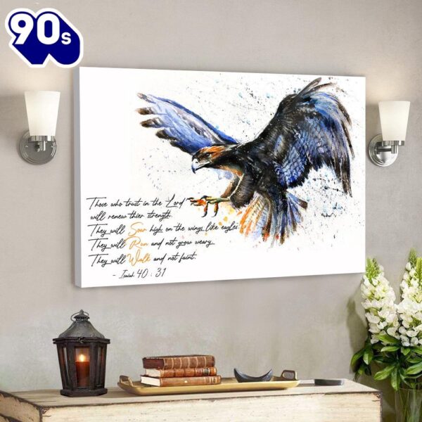 Eagle But Those Who HopeIn The Lord Bible Verse Canvas Christian Canvas Prints