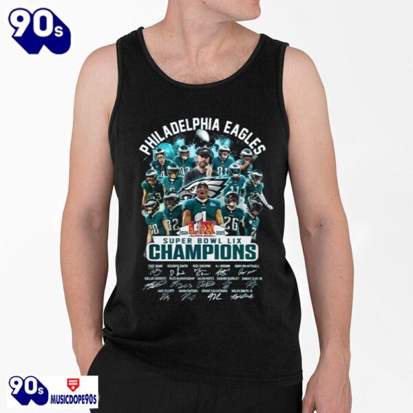 Eagles 2024-2025 LIX Super Bowl LIX Champions Shirt