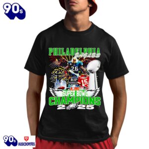 Eagles Super Bowl LIX Champions 2025 Mascot Shirt