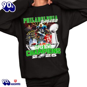 Eagles Super Bowl LIX Champions 2025 Mascot Shirt