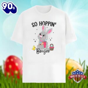 Easter Bunny Witg So Hoppin Boujee Unisex Shirt