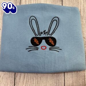 Easter Bunny Women’s Embroidered Sweatshirts…