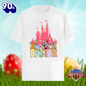 Easter Disney Castle With Mickey…