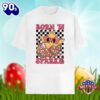 Easter Egg Born To Sparkle Funny Shirt