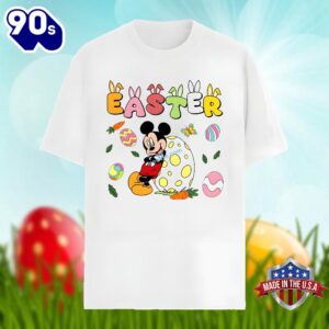 Easter Eggs And Mickey Mouse Youth Shirt