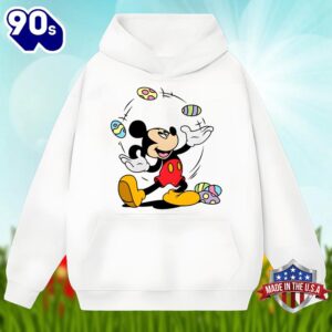 Easter Eggs With Mickey Mouse Shirt Holiday