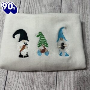 Easter Gnomes Women’s Embroidered Sweatshirts…