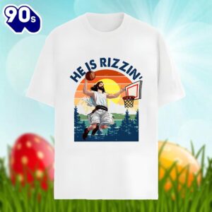 Easter Jesus He Is Rizzin Vintage Shirt