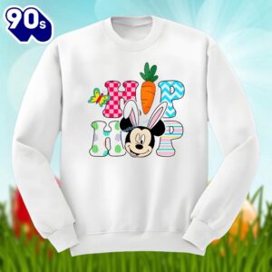 Easter Mickey Bunny With Hip Hop Shirt Classic