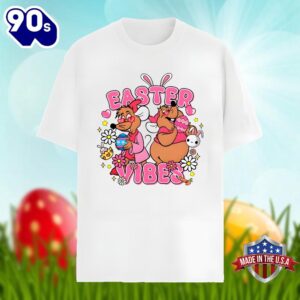 Easter Vibes With Cinderella Jaq And Gus Gus Shirt Men Women