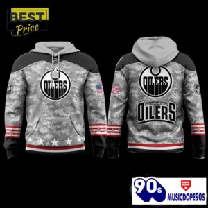 Edmonton Oilers 2024 Military Appreciation Hoodie, Jogger, Cap