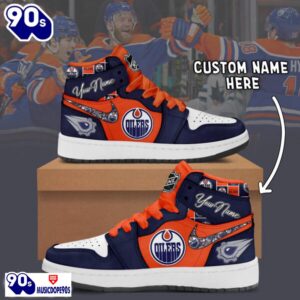 Edmonton Oilers Air Jordan 1…