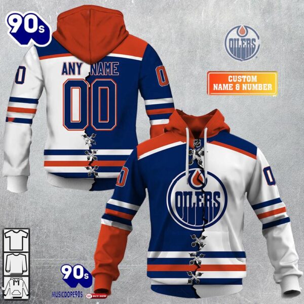 Edmonton Oilers Personalized NHL Mix Jersey