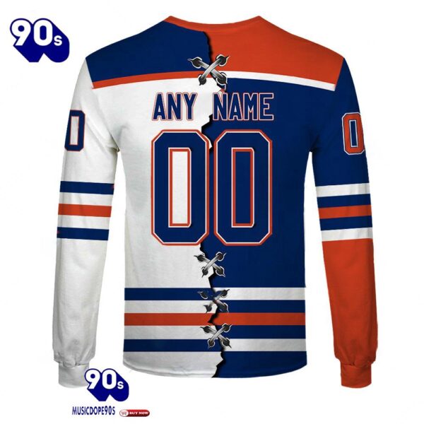 Edmonton Oilers Personalized NHL Mix Jersey