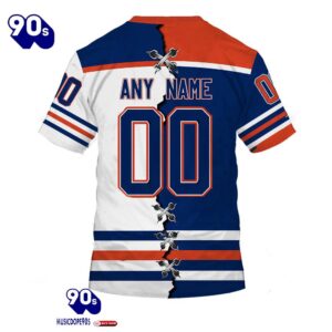 Edmonton Oilers Personalized NHL Mix Jersey