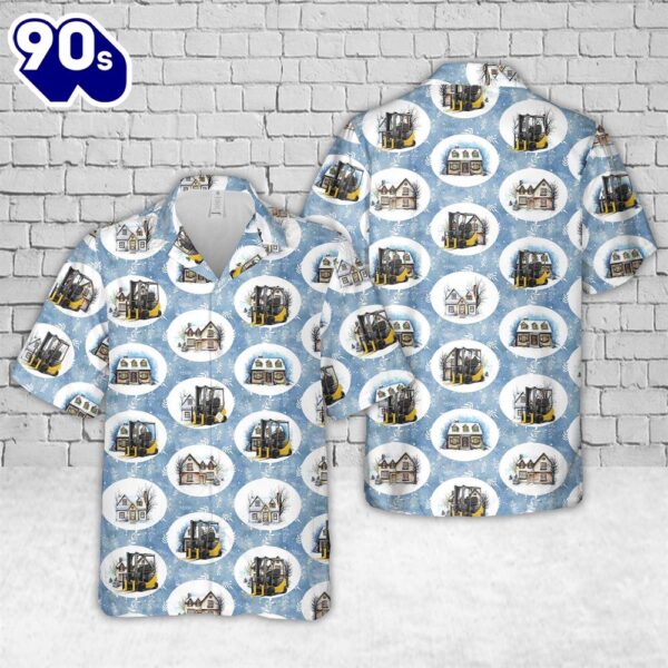 Electric Forklift Trucks AE50 Series Christmas Hawaiian Shirt