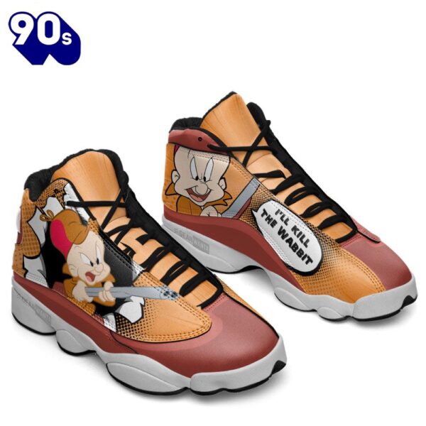 Elmer Fudd Air Jordan 13 Sneakers Custom Comic Style Shoes