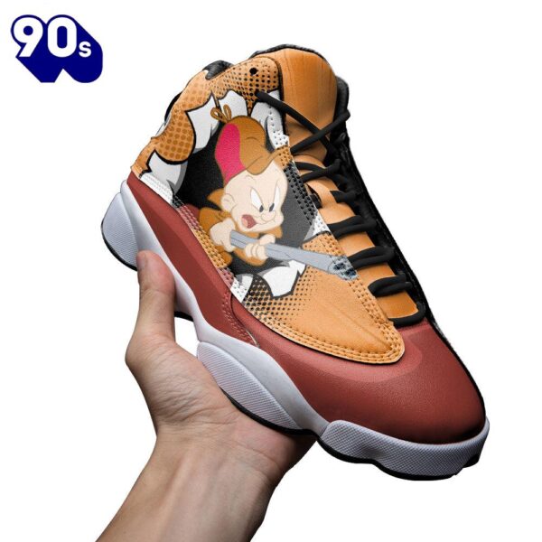 Elmer Fudd Air Jordan 13 Sneakers Custom Comic Style Shoes