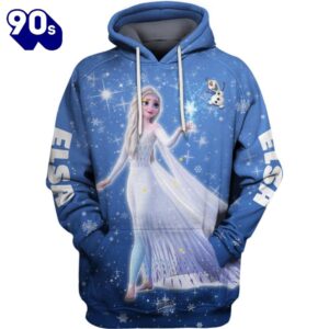 Elsa Princess Castle Glitter Activewear Set