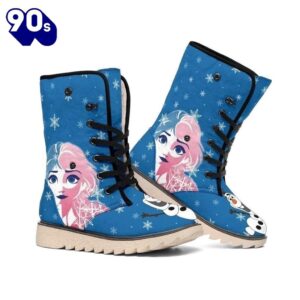 Elsa Princess Pola Leather Boots…