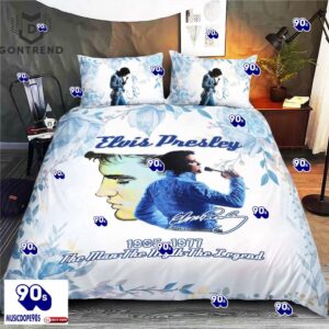 Elvis Presley 1935-2977 The Man – The Myth – The Legend Signature Bedding Sets