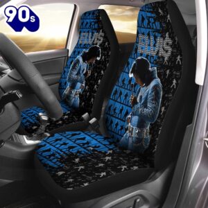 Elvis Presley 2PCS Car Seat Cover For Man And Women