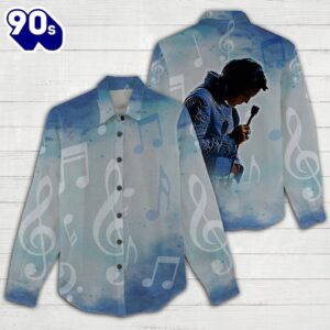 Elvis Presley 3D Linen Shirt…