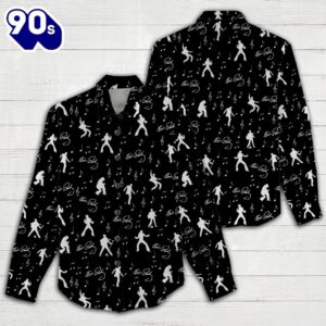 Elvis Presley 3D Linen Shirt…